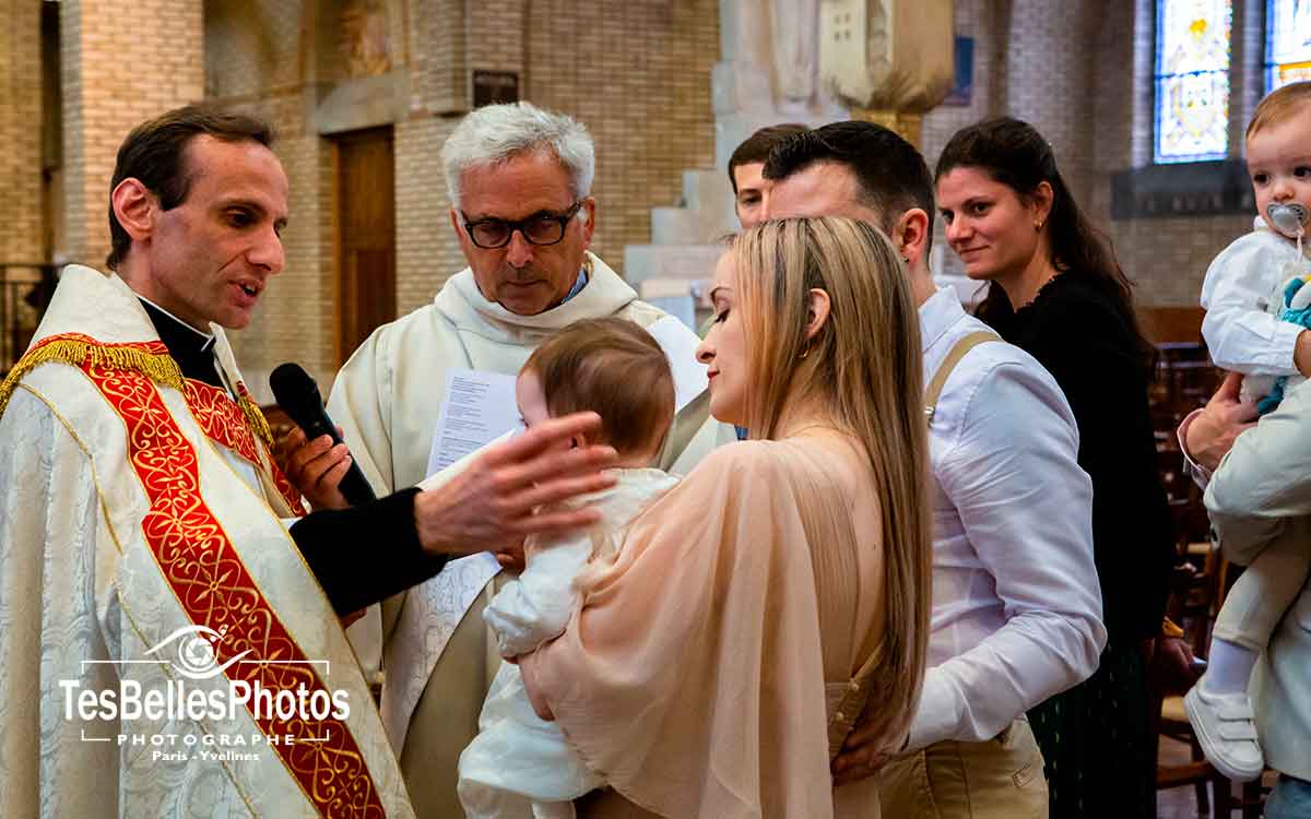 Photographe reportage baptême Paris