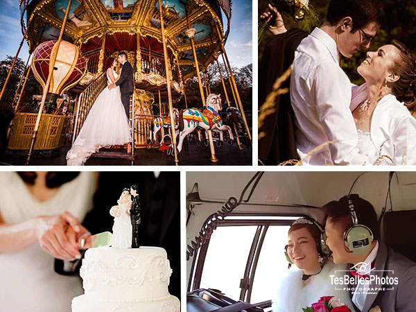 Photographe de mariage réalisant des reportages photo et vidéo naturels et élégants